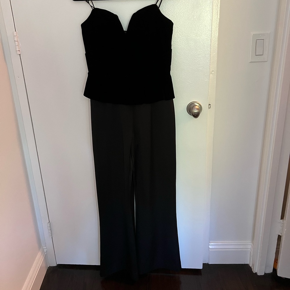Adelyn Rae black jumpsuit